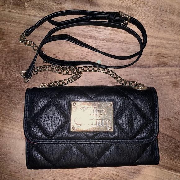 Juicy Couture Quilted Crossbody Wallet Handbag - Picture 3 of 9